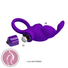 Pretty Love Vibrant Penis Sleeve 1 Purple péniszgyűrű