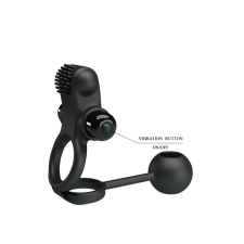 Pretty Vibration Penis Sleeve-szilikon. péniszgyűrű