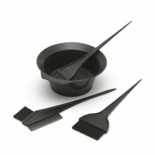 prettycity PRETTY CITY HAJFESTŐ KÉSZLET, TÁL + 3 DB ECSET (57387) fodrászkellék