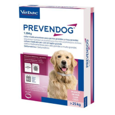 Prevendog 1,304 g kutyanyakörv 25 kg felett 75 cm 1x élősködő elleni készítmény kutyáknak