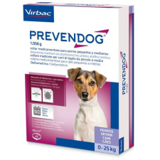 Prevendog Prevendog nyakörv 60 cm 25 kg alatt 2 db élősködő elleni készítmény kutyáknak