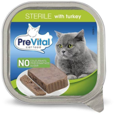 Prevital alutálka macska pulyka steril – 24×100 g macskaeledel