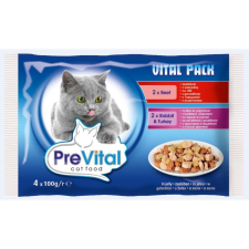 Prevital Alutasak Macska Zselés 4x100gr Vegyes Íz macskaeledel