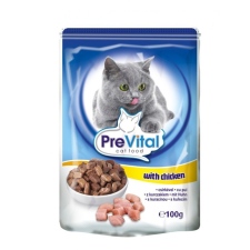 Prevital Alutasakos Macskaeledel Szárnyas 100g macskaeledel