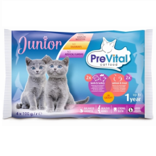 PreVital Junior 4x100 g macskaeledel