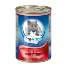 Prevital Macska Konzerv Marha-Máj 415gr macskaeledel