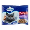PreVital marha&nyúl&pulyka alutasakos macskaeledel zselében 4x100g