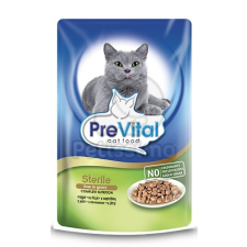 PreVital PreVital alutasakos eledel steril, májjal 24 x 100 g macskaeledel