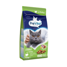 PreVital PreVital száraz eledel Steril pulykával 1,4 kg macskaeledel