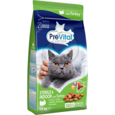PreVital Sterile & Indoor száraz macskaeledel - pulyka 1,4 kg macskaeledel