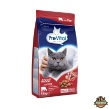 PreVital száraz Adult marha 1,4kg macskaeledel