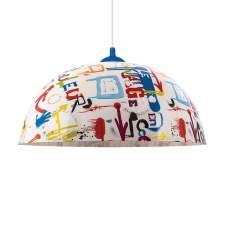 Prezent GRAFFITI gyermek függeszték E27/60W Ø41cm ↕70cm színes 74200 világítás