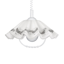 Prezent LYRA ACRYL II függeszték E27/60W Ø40cm fehér 74197C01 világítás
