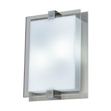 Prezent SHARP mennyezet lámpa 4xE27/18W satin-króm 50x30cm 62011 világítás