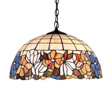 Prezent Tiffany színes függesztett Tiffany lámpa (PRE-103) E27 2 izzós IP20 világítás