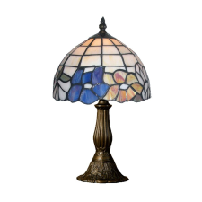 Prezent Tiffany színes Tiffany asztali lámpa (PRE-107) E14 1 izzós IP20 világítás