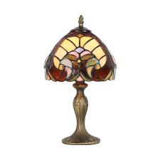 Prezent Tiffany színes Tiffany asztali lámpa (PRE-1701) E14 1 izzós IP20 világítás