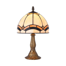 Prezent Tiffany színes Tiffany asztali lámpa (PRE-230) E14 1 izzós IP20 világítás