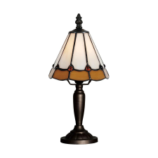 Prezent Tiffany színes Tiffany asztali lámpa (PRE-91) E14 1 izzós IP20 világítás