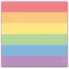Pride Items PRIDE - 20 DB LGBT ZÁSZLÓS SZALVÉTA KÉSZLET