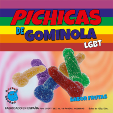 Pride PRIDE - GUMIPÉNISZ GYÜMÖLCSÖK CUKORRAL LGBT erotikus ajándék