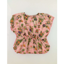Primark kislány trópusi mintás rózsaszín strandruha - 2-3 év, 92-98 gyerek fürdőruha