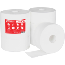 Primasoft Jumbo 230 fehér, cellulóz, 6 db (8594041860706) higiéniai papíráru