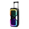 Prime3 APS91 "THUNDER" Hordozható bluetooth hangszóró karaoke funkcióval - Fekete