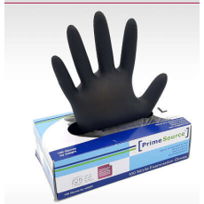  Prime Source 9006 púdermentes fekete nitril kesztyű - XL