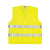 Prime Source Fluo jól láthatósági mellény, 2 keresztcsíkkal, Sárga