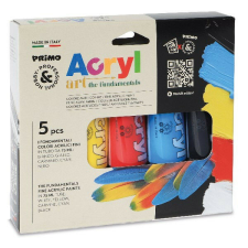 Primo Akrilfesték készlet PRIMO 5x75 ml akrilfesték