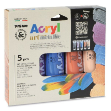 Primo Akrilfesték készlet PRIMO neon 5x75 ml akrilfesték