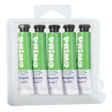 Primo Tempera PRIMO középzöld 12 ml 5 db/készlet tempera