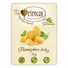 Primus gluténmentes parmezános keksz 80 g gluténmentes termék