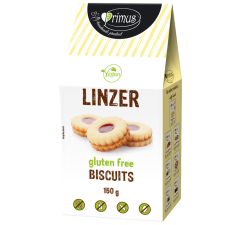 Primus gluténmentes vegán linzer 150 g csokoládé és édesség