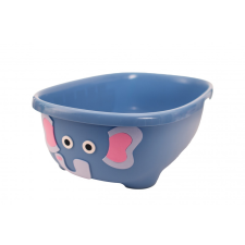 Prince Lionheart Tubimal állatos fürdőkád fürdetéskönnyítő hálóval - kék elefánt babafürdőkád