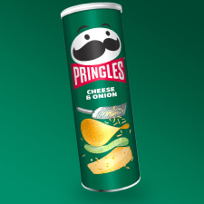 Pringles Cheese and Onion sajtos-hagymás chips 165g előétel és snack