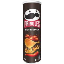  Pringles Hot & Spicy 165g chips csokoládé és édesség