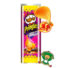  Pringles Las Meras-Meras Habaneras chips 124g előétel és snack