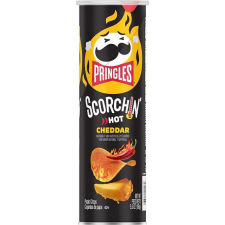  Pringles Scorchin cheddar sajtos chips 158g előétel és snack