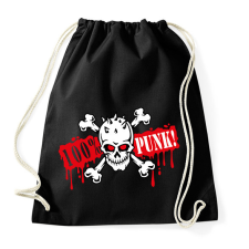 PRINTFASHION 100% Punk - Sportzsák, Tornazsák - Fekete tornazsák