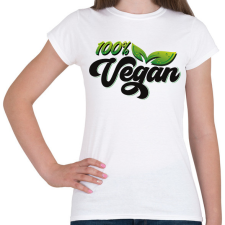 PRINTFASHION 100% Vegan - Női póló - Fehér női póló