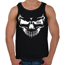 PRINTFASHION 111 skull - Férfi atléta - Fekete atléta, trikó