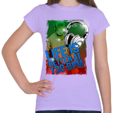 PRINTFASHION 130 BPM - Női póló - Viola