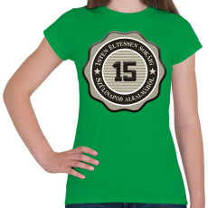 PRINTFASHION 15 - Női póló - Zöld