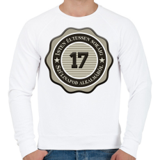 PRINTFASHION 17 - Férfi pulóver - Fehér