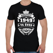 PRINTFASHION 1949 - Férfi póló - Fekete férfi póló