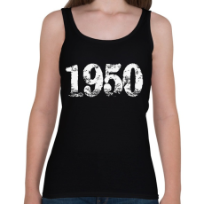 PRINTFASHION 1950 - Női atléta - Fekete