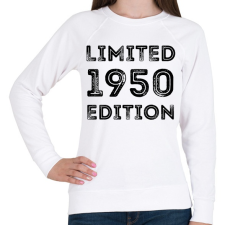 PRINTFASHION 1950 - Női pulóver - Fehér női pulóver, kardigán