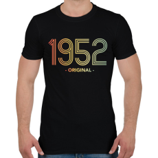 PRINTFASHION 1952 - Férfi póló - Fekete